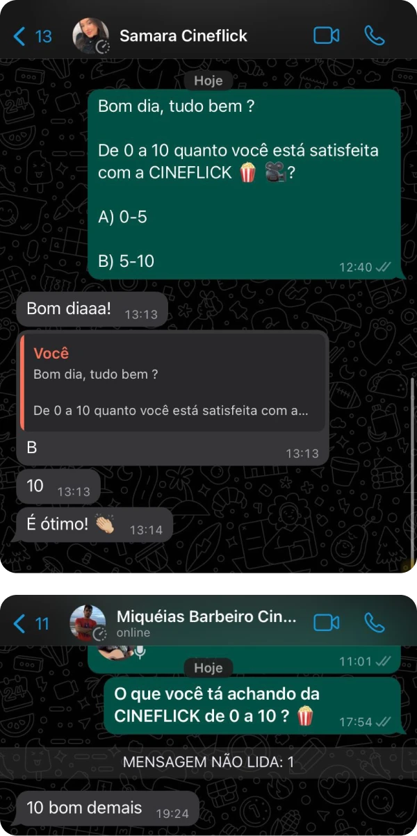 Cliente da Cinelândia