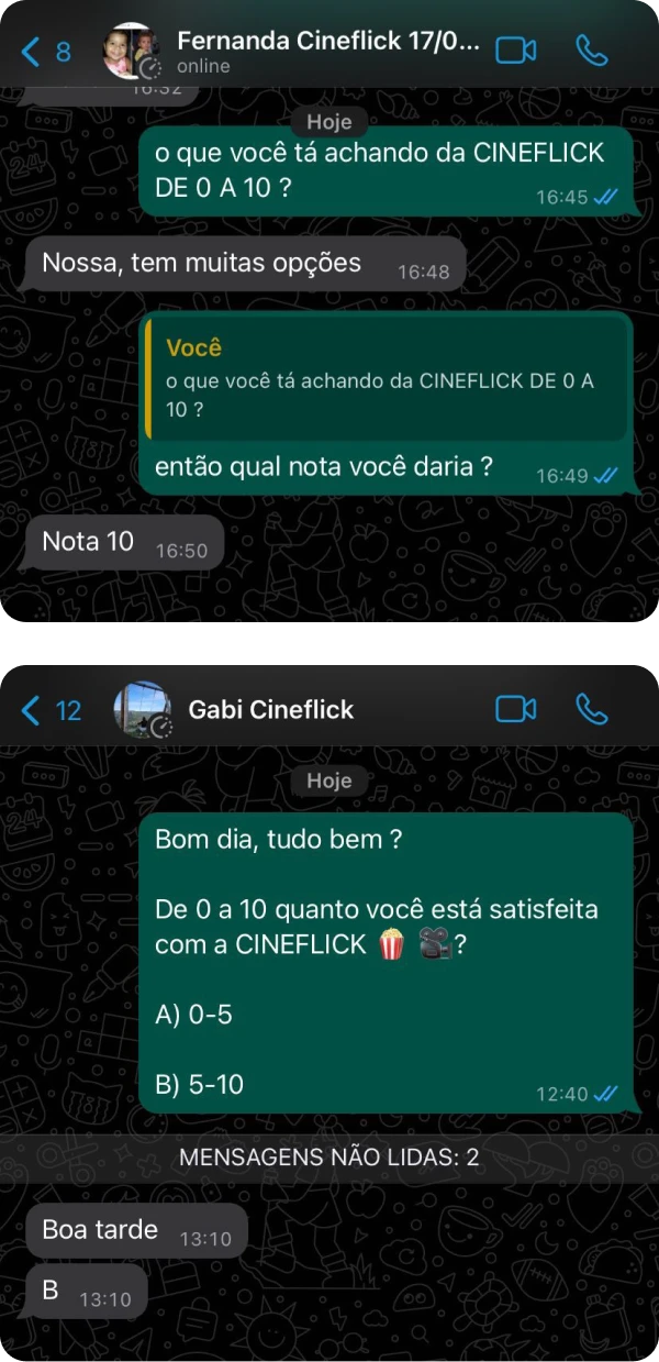 Cliente da Cinelândia