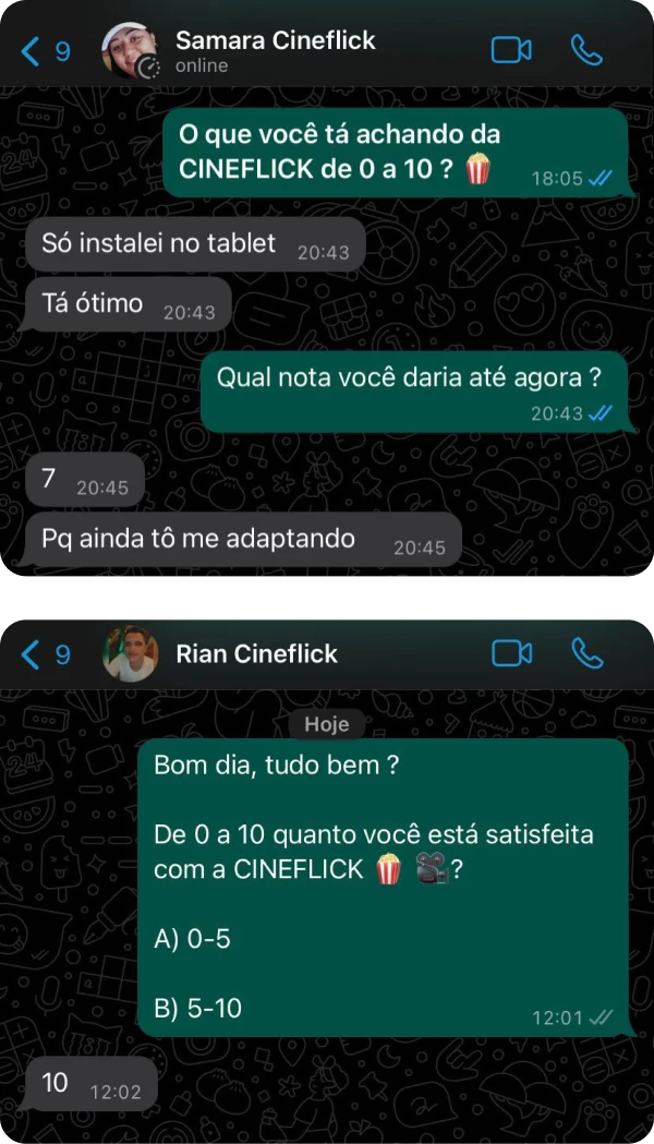 Cliente da Cinelândia